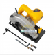 Circular de mana , Werstil , Galben , 1650 W , 4800 RPM , disc 185 mm inclus