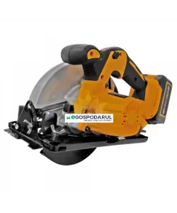 Fierastrau circular cu 2 acumulatori , 36 V , 5 Amp , diametru panza max 185 mm , 3800 Rpm Fierastrau circular cu 2 acumulatori , 36 V , 5 Amp , diametru panza max 185 mm , 3800 Rpm