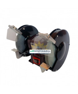 Polizor de banc rusesc , marca ALMAZ , 450 W , cu piatra de 200 MM