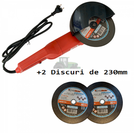 Polizor unghiular , ( Flex electric ) 2000W, 6500 RPM, Disc MAX: 230mm