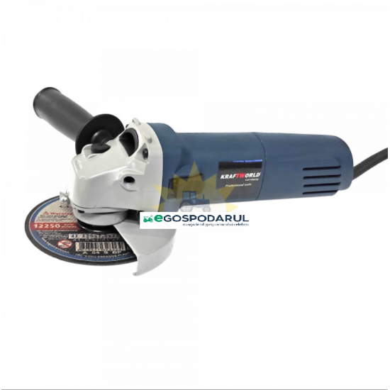 Polizor unghiular , ( Flex electric ) , KraftWorld 1200 W , diametru disc max 125 mm , 11000 Rpm cu variator