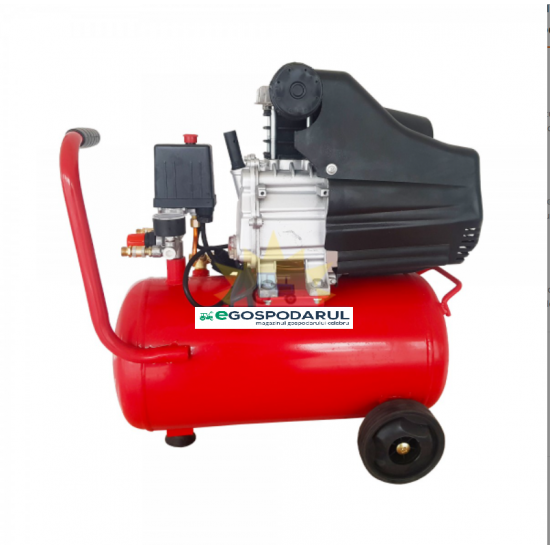 Compresor Profesional , Italy , capacitate 50 Litri , 2.5 hp , 8 bar , senzor de ulei