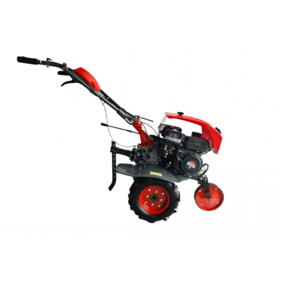 Motocultor pe benzina E2 ELEFANT, OHV 7 Cp, 3600 RPM, 210 CC, latime de lucru 110 cm, Roti 400 - 8, far, 10390