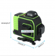 Nivela Laser 16 Linii, 2 Acumulatori, Suport rotativ 360 grade. Auto nivelare.