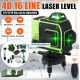 Nivela Laser 16 Linii, 2 Acumulatori, Suport rotativ 360 grade. Auto nivelare.
