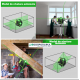 Nivela Laser 16 Linii, 2 Acumulatori, Suport rotativ 360 grade. Auto nivelare.