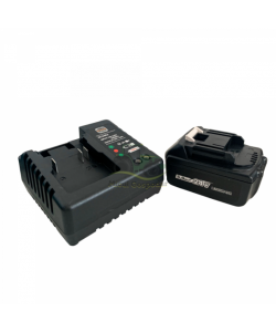 Polizor Unghiular German Meister, 2 Acumulatori, 24V, 5Ah