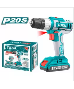 TOTAL - Masina de gaurit cu acumulator 20V-2.0Ah Li-Ion (1 acumulator, color box) - NEW