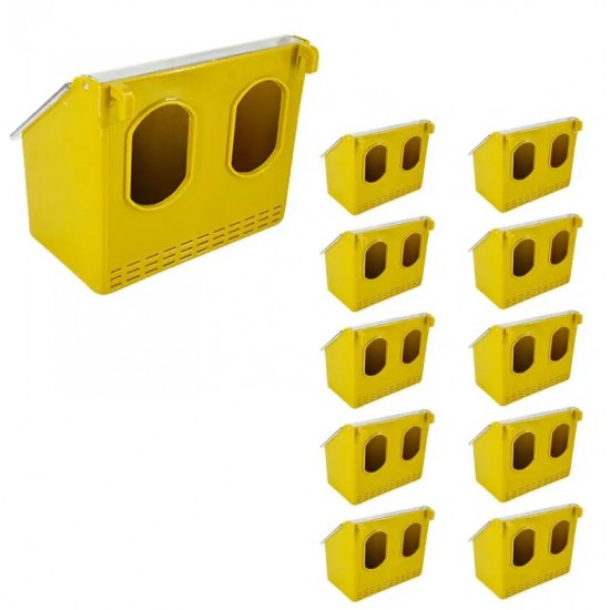 HRANITOARE PORUMBEI DUBLA (MEDIE) SET 10 BUC