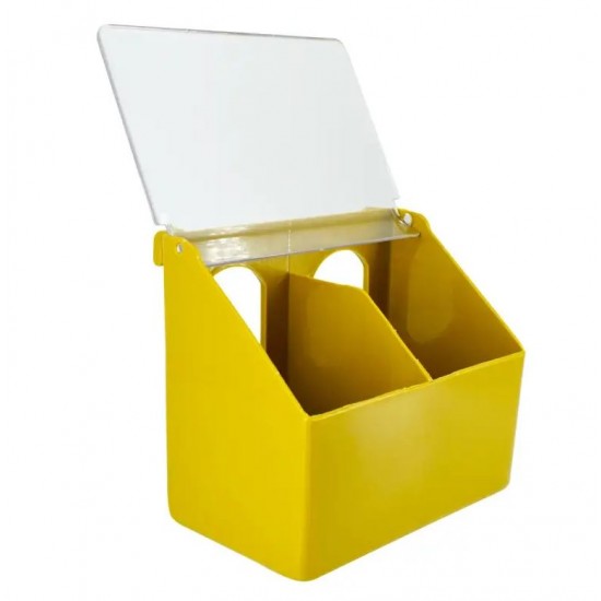 HRANITOARE PORUMBEI DUBLA (MEDIE) SET 10 BUC