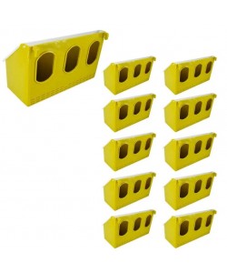 HRANITOARE PORUMBEI TRIPLA (MARE) SET 10 BUC #089