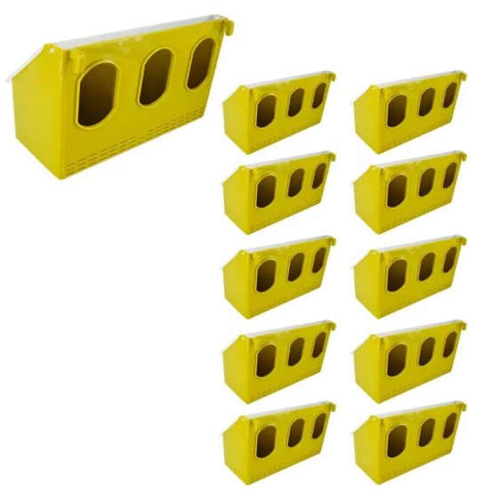 HRANITOARE PORUMBEI TRIPLA (MARE) SET 10 BUC #089