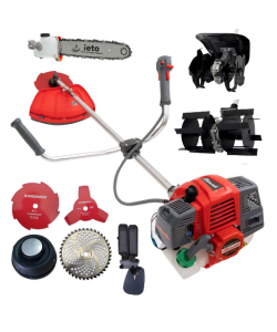 Set Motocoasa Mogilev M5500, 7CP, 56CC + Cap Prasitoare + Cultivator + Cap Drujba