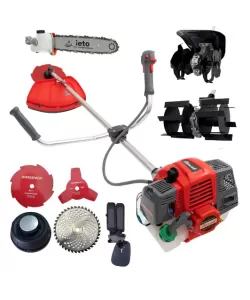 Set Motocoasa Mogilev M5500, 7CP, 56CC + Cap Prasitoare + Cultivator + Cap Drujba Set Motocoasa Mogilev M5500, 7CP, 56CC + Cap Prasitoare + Cultivator + Cap Drujba