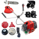 Set Motocoasa Mogilev M5500, 7CP, 56CC + Cap Prasitoare + Cultivator + Cap Drujba