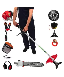 Set Motocoasa pliabila Micul Fermier CGS-430K 4.76CP + Cap drujba Set Motocoasa pliabila Micul Fermier CGS-430K 4.76CP + Cap drujba