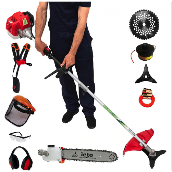 Set Motocoasa pliabila Micul Fermier CGS-430K 4.76CP + Cap drujba