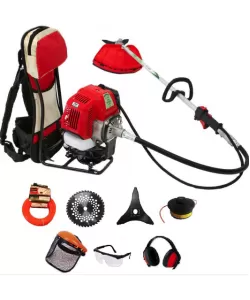 Set Motocoasa tip rucsac Micul Fermier BC430KF, 4.76CP, + Cap drujba Set Motocoasa tip rucsac Micul Fermier BC430KF, 4.76CP, + Cap drujba