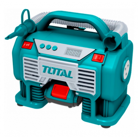 TOTAL - Compresor aer - 160PSI/11Bar - Li-Ion - 20V (NU include acumulator si incarcator)