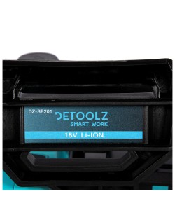 Drujba pe acumulator DETOOLZ,  14" 2x18V