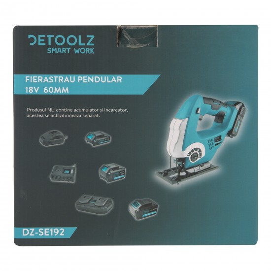 Fierastrau pendular  DETOOLZ, 18V 60mm