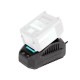 Incarcator 1 acumulator DETOOLZ,  18V incarcare 2.4A/ora