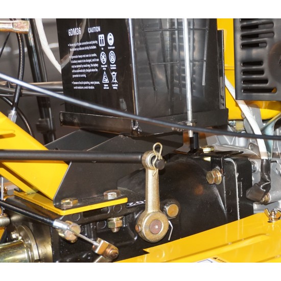 ProGARDEN Campo 1854, motocultor 18CP, 3+1, diferential, roti 6.00-12, benzina, euro5, pornire electrica