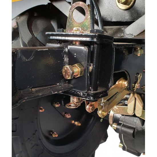 ProGARDEN Campo 1854, motocultor 18CP, 3+1, diferential, roti 6.00-12, benzina, euro5, pornire electrica