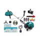 Motocoasa Mustang DDT-0040 , 5,5 CP, 51,7 CC, 2 timpi, 6000 RPM, 150 cm lungime arbore, 4 accesorii incluse, 3 fire trimmer, 3 sticle ulei amestec, 1 adaptor drujba, 1 prasitoare model 1