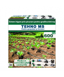Sistem irigare prin picurare pentru gradina 600 mp