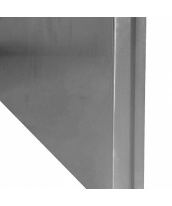 Blat INOX ALIMENTAR pentru lucru 1200X600X65