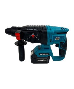 Trusa German Meister, 3 Acumulatori (Autofiletanta, Masina de Impact, Rotopercutor, Polizor Unghiular / Flex) 36V, 5Ah + Accesorii