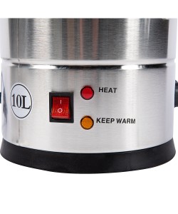 Fierbator inox profesional 10L 2000W cu litrometru