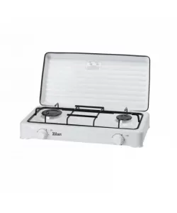 Aragaz 2 ochiuri ZILAN ZLN-0025, culoare alb utilizare numai GPL butelie, Aragaz 2 ochiuri ZILAN ZLN-0025, culoare alb utilizare numai GPL butelie,