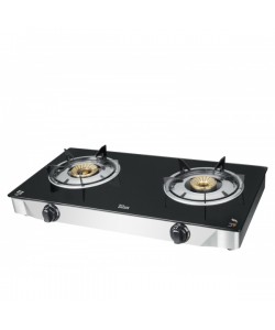 Aragaz plita sticla, corp inox, Zilan, 2 ochiuri ZLN2416, 77x43x11 cm, alimentare GPL Butelie