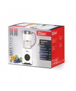Blender Zilan ZLN-3703, 500W, 1.5L, functie puls- Vas de plastic