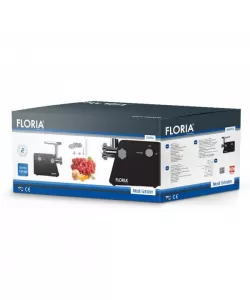 Masina De Tocat Carne Floria ZLN-7856, Negru Putere 800W, Masina De Tocat Carne Floria ZLN-7856, Negru Putere 800W,