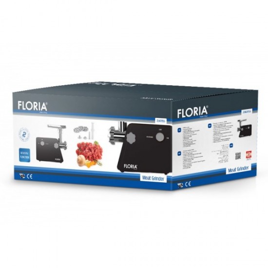 Masina De Tocat Carne Floria ZLN-7856, Negru Putere 800W,