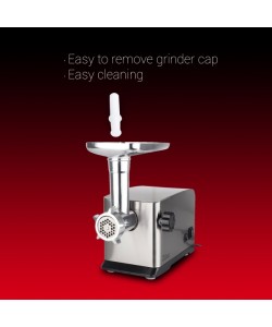 Masina tocat carne Zilan ZLN-2409, 1800 W, functie revers, tava aluminiu, accesorii carnati