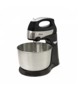 Mixer cu Bol Inox ZILAN ZLN-8198, Capacitate bol mare 4.3Litri, Putere 350W, Functie Turbo, 5 viteze Mixer cu Bol Inox ZILAN ZLN-8198, Capacitate bol mare 4.3Litri, Putere 350W, Functie Turbo, 5 viteze