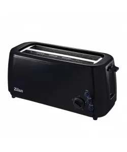 Prajitor paine dublu Zilan ZLN-2713, Negru, 1400W, 5 grade rumenire si functii multiple Prajitor paine dublu Zilan ZLN-2713, Negru, 1400W, 5 grade rumenire si functii multiple