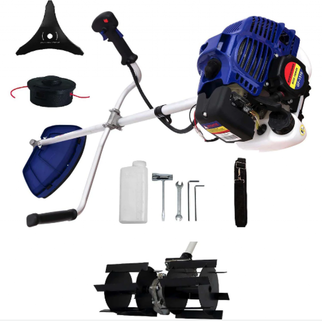 Set Motocoasa Micul Fermier GF-1310, 3.4CP + Cap Prasitoare + 2