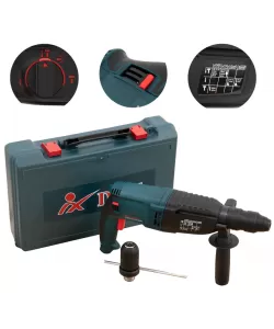 Ciocan rotopercutor DRK DFR, 800W, 3J, 4400BPM, gaurire beton 26mm Ciocan rotopercutor DRK DFR, 800W, 3J, 4400BPM, gaurire beton 26mm