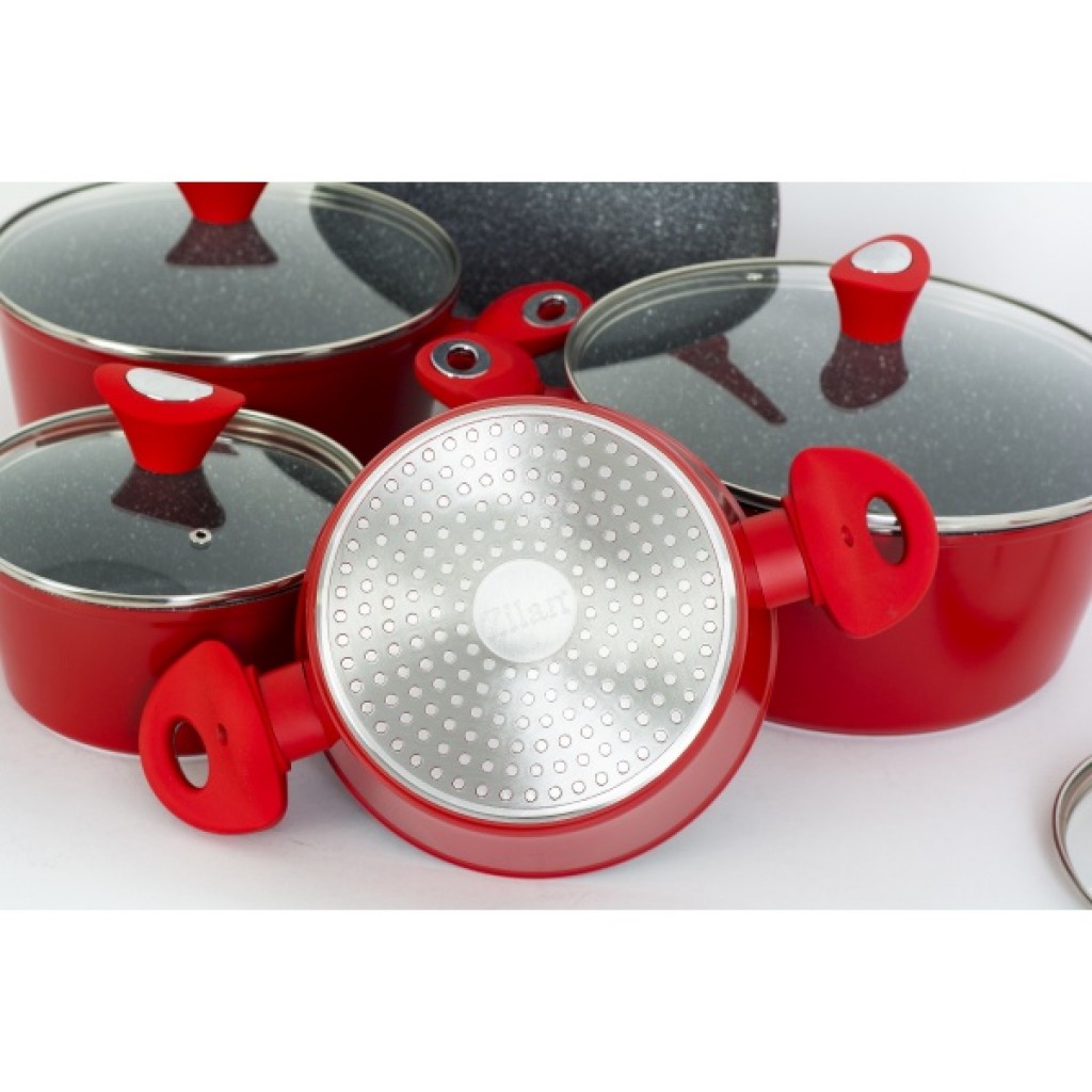 Set oale 9 piese, Zilan ZLN-3260, Material aluminiu, Interior