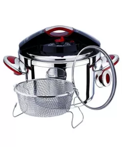 Set oala sub presiune din inox 4 piese ZILAN ZLN-0009, Capacitate 6L, Diametru 22cm, Sistem inchidere capac in orice pozitie clips, potrivita pentru toate tipurile de plite Set oala sub presiune din inox 4 piese ZILAN ZLN-0009, Capacitate 6L, Diametru 22cm, Sistem inchidere capac in orice pozitie clips, potrivita pentru toate tipurile de plite