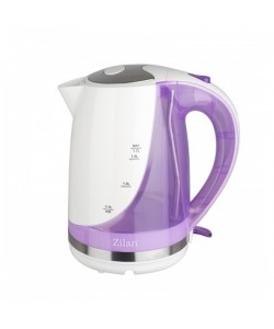 Cana electrica ZILAN ZLN-1303, Capacitate 1.7L, 1850-2200W, Baza rotativa,Mov