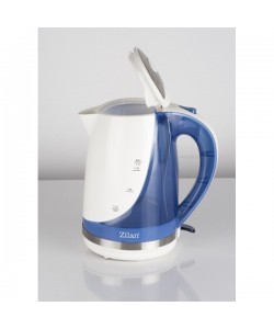 Cana electrica ZILAN ZLN-1303,Albastru Capacitate 1.7L, 1850-2200W, Baza rotativa