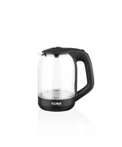 Cana fierbator din sticla FLORIA ZLN-3505, Leduri iluminare apa, Putere 1500 W, Capacitate 1.8L Cana fierbator din sticla FLORIA ZLN-3505, Leduri iluminare apa, Putere 1500 W, Capacitate 1.8L