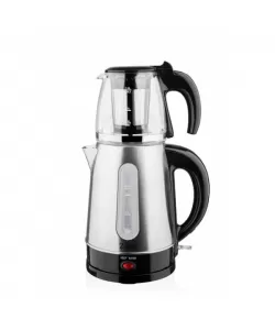 Set fierbator electric+ceainic FLORIA ZLN-3581,Inox/Negru Putere 2200W Set fierbator electric+ceainic FLORIA ZLN-3581,Inox/Negru Putere 2200W