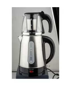 Set fierbator electric+ceainic FLORIA ZLN-3581,Inox/Negru Putere 2200W Set fierbator electric+ceainic FLORIA ZLN-3581,Inox/Negru Putere 2200W